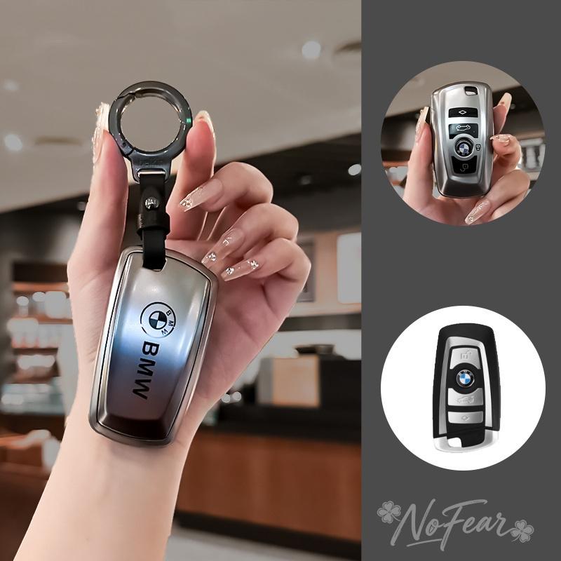 Car Remote Key Case Cover Protection For BMW 530i 550i 320i 1 2 3 4 5 Series 118i 225i M240i F20 F21 F30 F31 Car stickers AE2