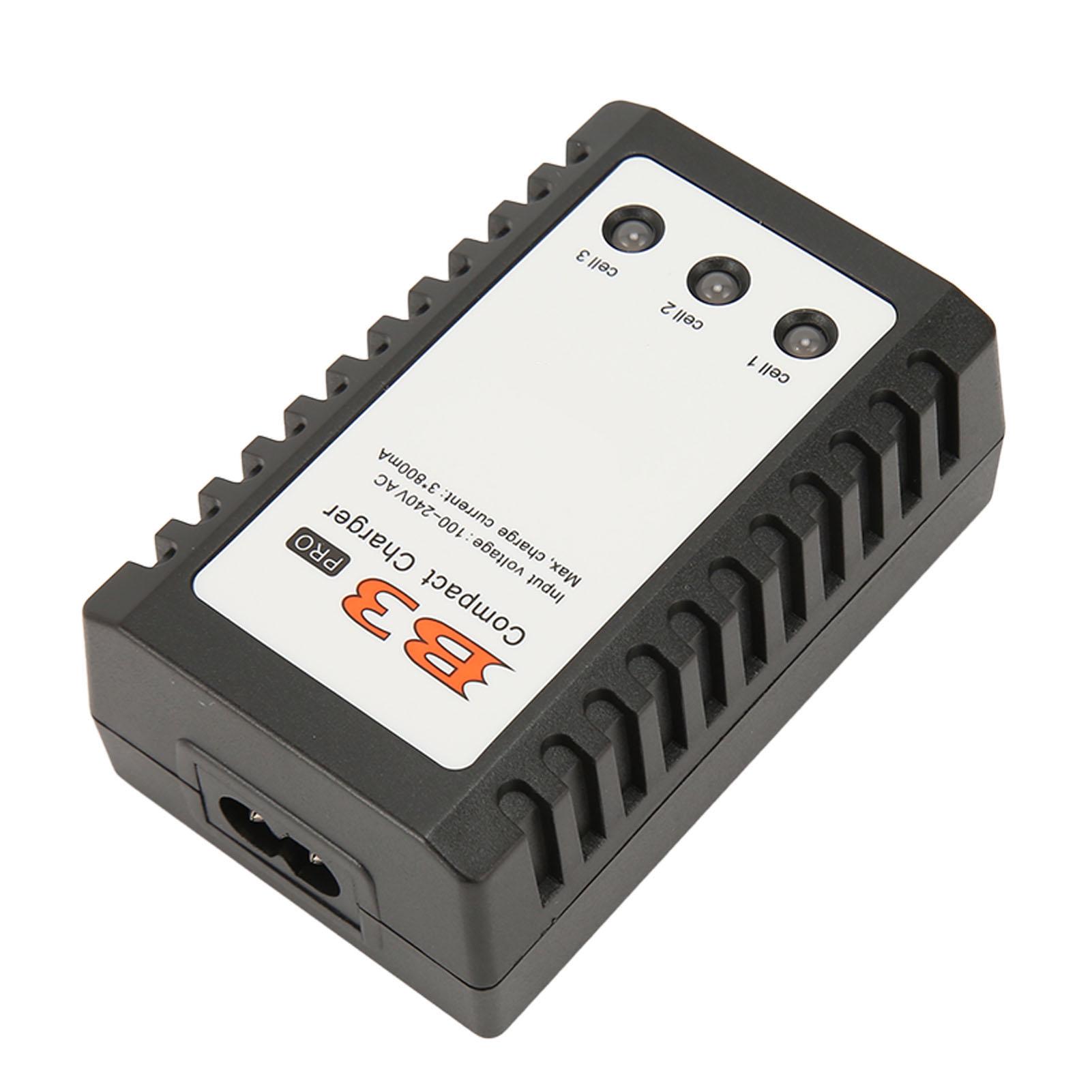 

Балансовий зарядний пристрій 2S 3S 7,4 В 11,1 В літієвий зарядний пристрій для пульта дистанційного керування літака безпілотника US Plug