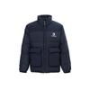 Down Jackets Men's Blue 023 Stand Collar Moderate Puffer Jacket MCJ215-023