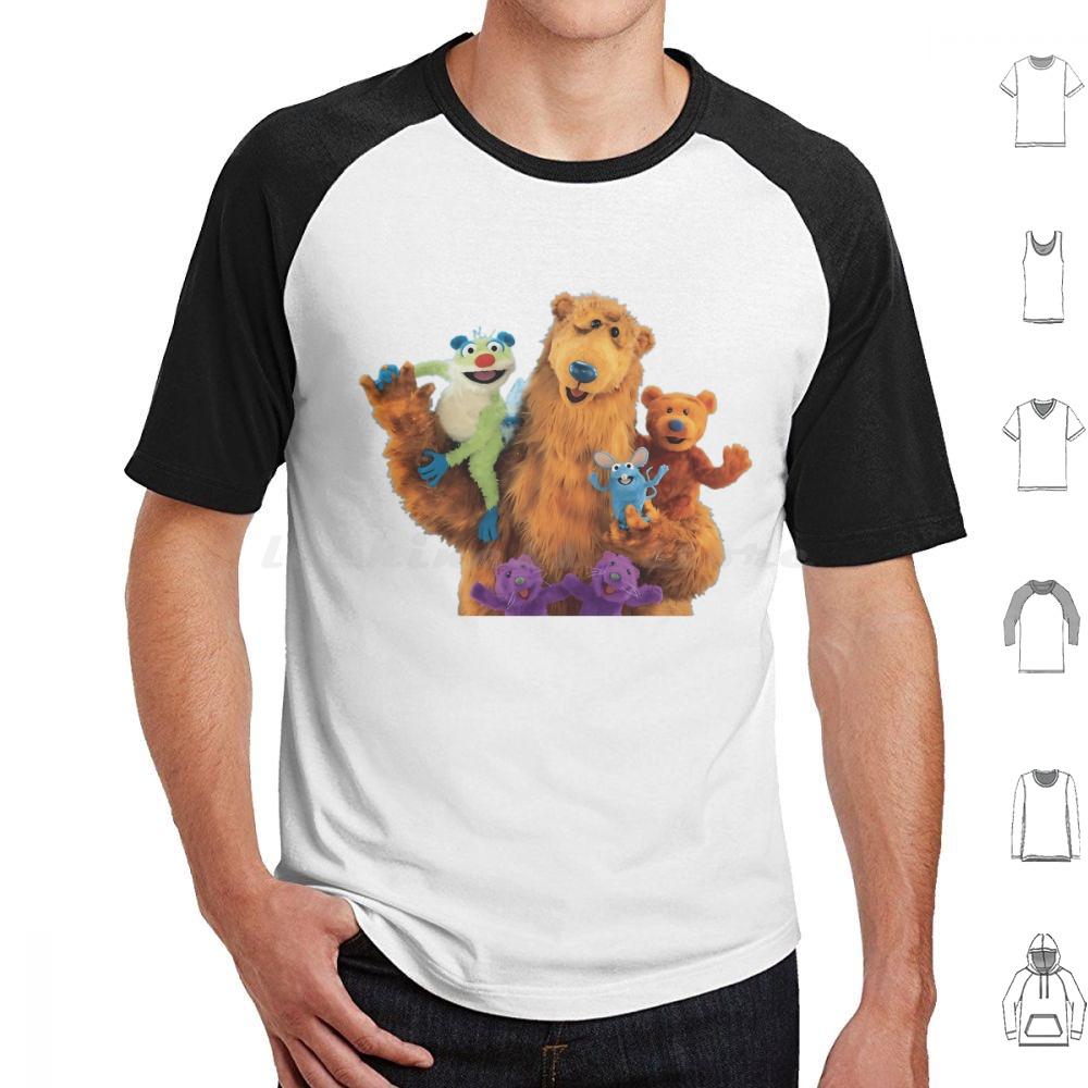 Bear And Friends T Shirt  Cotton Cool Tee Bear In The Big Blue House Bear Nella Grande Blu Bear En La Gran Azul 90 Cartoon