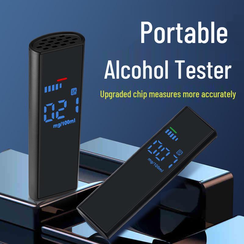 High-Precision Alcohol Breathalyzer - Professional Alcohol Detector Tester