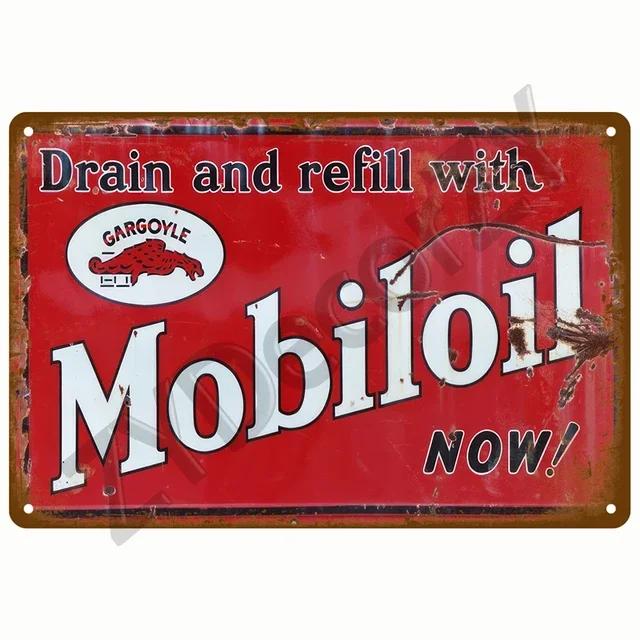 Vintage Metal Tin Sign  Garage Gas Oil Spark Plug Tyre Service  Man Cave Club Bar Home Wall Decor Art Decorative Plaque