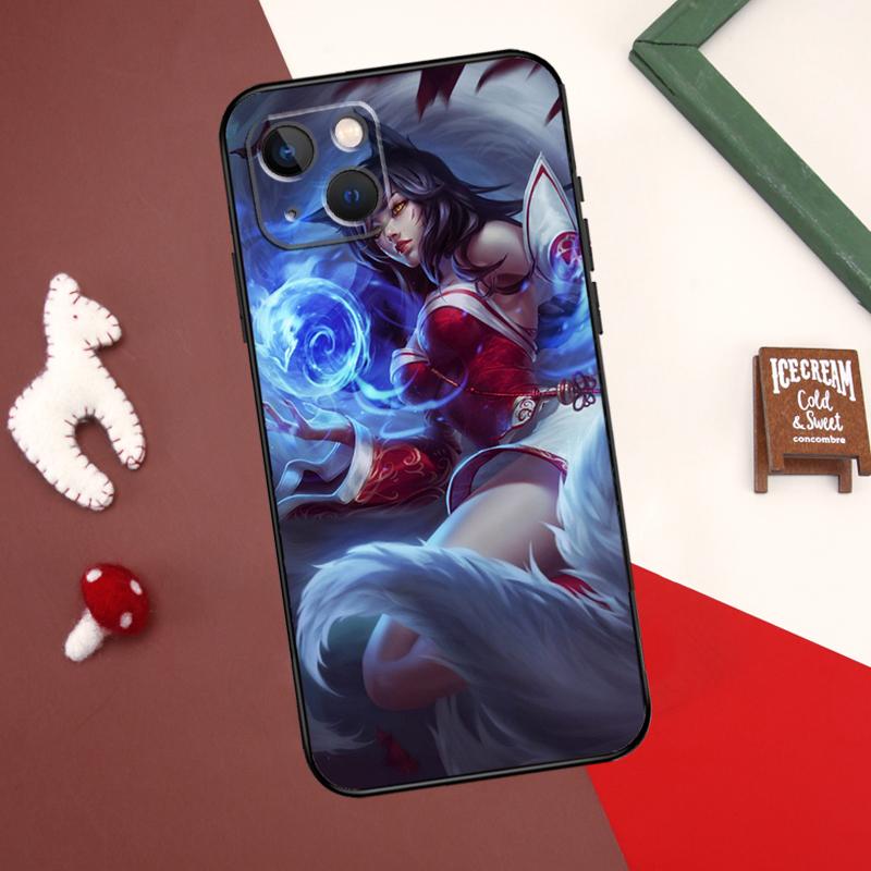 Kda Kaisa Ahri Akali Case For iPhone 13 12 11 14 15 Pro Max 7 8 Plus X XR XS Max 12 Mini SE 2020 2022 Cover Coque