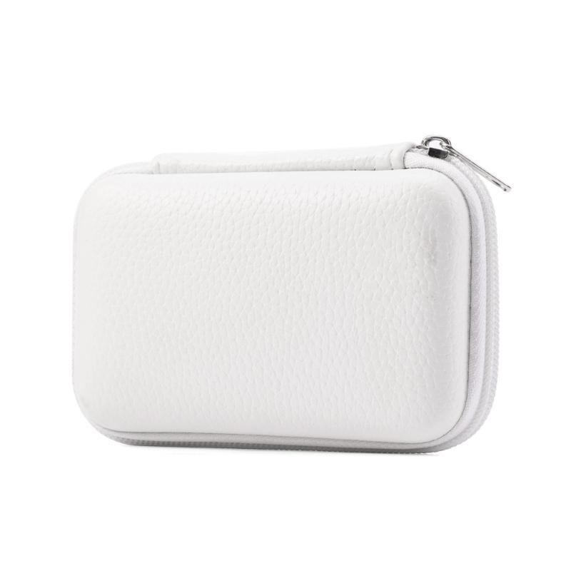 

Water Resistant Protective Camera Case Multiple Pocket Storaging Bag Digital Camera Holder EVA Texture for Cameras белый