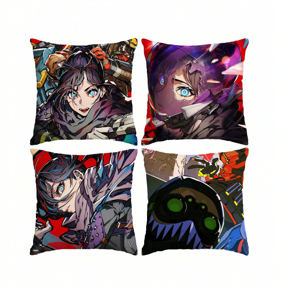 Tactical shooter A-Apex L-Legends Square Double-Sided printed Pillow Case Bedroom Bedside Pillow Sofa Cushion Cover