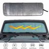 Windshield Sunshade Sun Shade Heat Shield Sun Visor Mat Fit Jeep Wrangler JL 18+