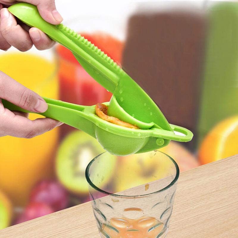 1Pc Lemon Lime Squeezer 2 In1 Manual Hand Held Juicer Orange Fruit Juice Press