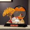 Resin Lucky Cat Money Tree Sand Art Decor Office Living Room TV Cabinet Bar Shelf Gift