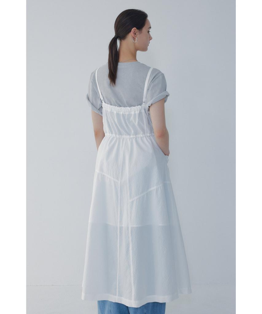 Bobeu Sleeveless Dress With Zipper Detail_White 7156237005