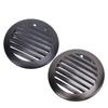 4Pcs 3in/76mm RV Air Louver Ceiling Vent 316 Stainless Steel Boat Ventilation Cover Round Air Vent L
