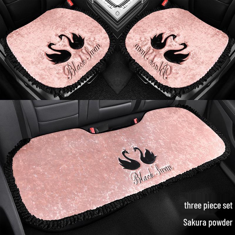 Warm Plush Seat Cushion for BYD Yuan, Song Pro, Qin Plus DMI, Dolphin, Seal, Destroyer 05