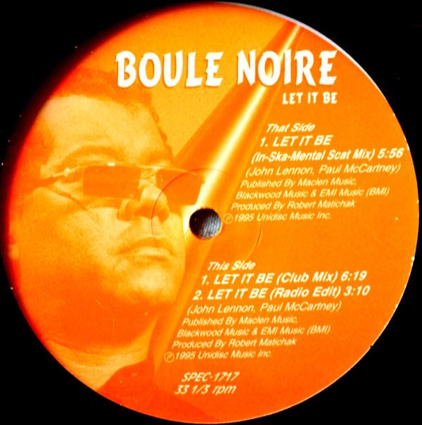 

12inch Record BOULE NOIRE - Let It Be SPEC1717 Unidisc 1995 Reggae, Ska & Dub Used