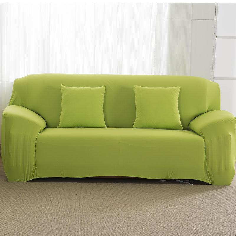 Elastic Plain Solid Sofa Cover Stretch Tight Wrap All-Inclusive Sofa Cover For Living Room Funda Sofa Couch Cover Armchair Cover
