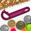 Ring-Pull-Dosenöffner-Werkzeug in J-Form, praktischer Pop-Top-Glasöffner, Hilfe für Senioren und Arthritis, ergonomischer, einfacher Laschenöffner für Soda-Bierdosen