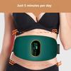 Abdominal Massage Belt for Women & Men | Adjustable Heat & Vibration | Belly Muscle Training & Relaxation Wrap