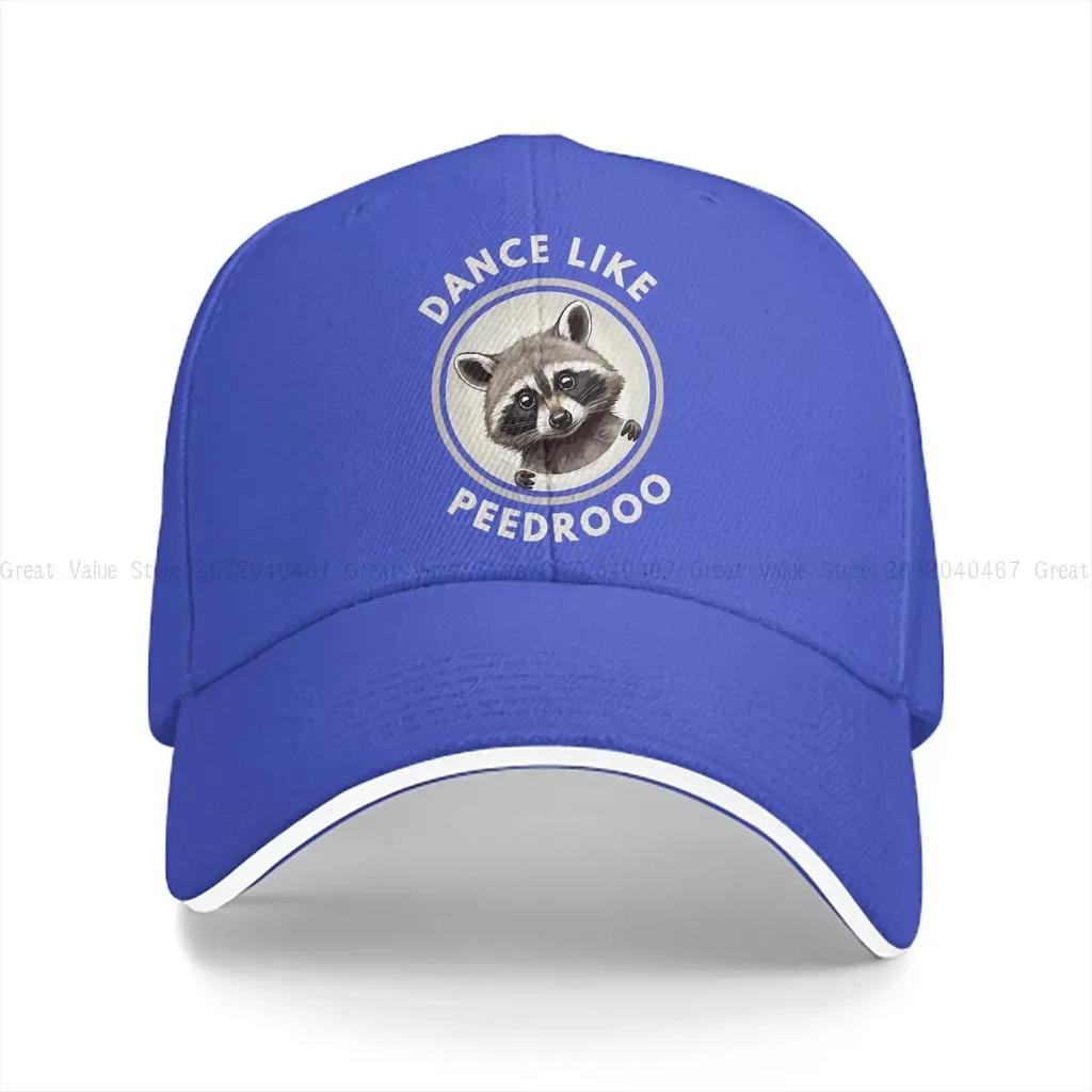 Pure Color Dad Hats Dancing Unisex's Hat Sun Visor Baseball Caps Pedro Raccoon Animals Peaked Cap