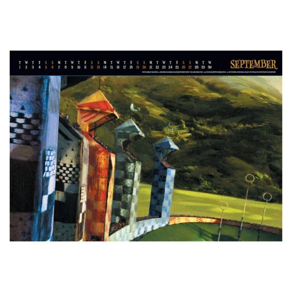 Harry Potter Deluxe 2026 A3 Wall Calendar