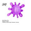 Hand Exercise Ball Splash Shaped Squeeze Slow-Rising Soft Fidget Toy for Stress Relief Non-Sticky Portable Fun Decompression Gadget Kids Adults