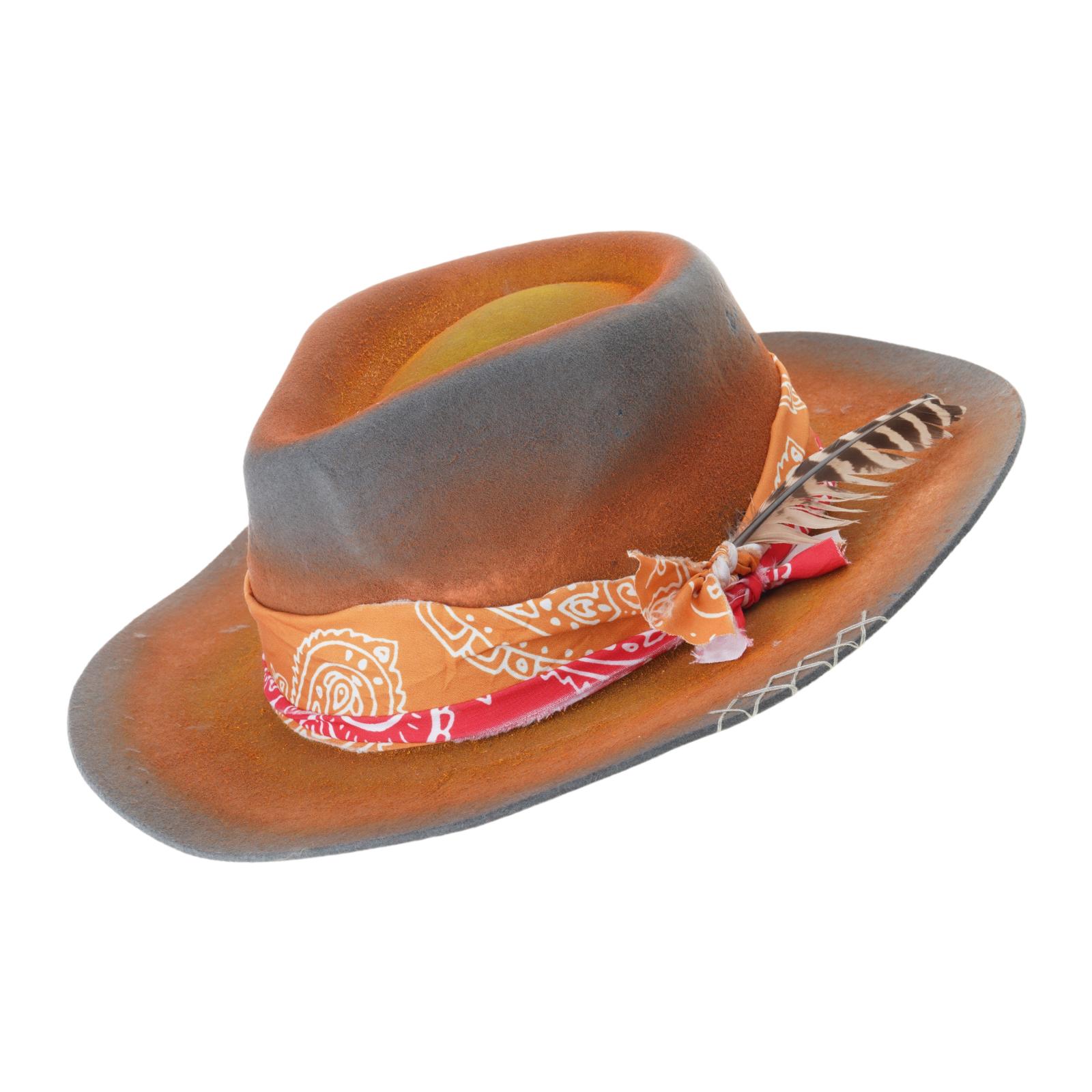 Classical Homburg Top Hat Panama Hat Gift for Boyfriend Top Hat Rancher Costume for Outdoor Gatherings