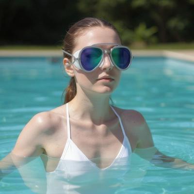 Ochelari de înot Curea de cap Ochelari de înot pentru adulți Anti-aburire Protecție UV Ochelari de înot cu curea ajustabilă