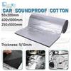 Lanke High Density Foam Soundproofing Pad For Automobiles Aluminum Foil Insulation Double-Layer Waterproof Soundproofing With Heat Shields 2