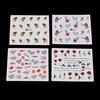 3D Nail Art Transfer Stickers 50 Sheets Flower Decals Manicure Decoration Tips