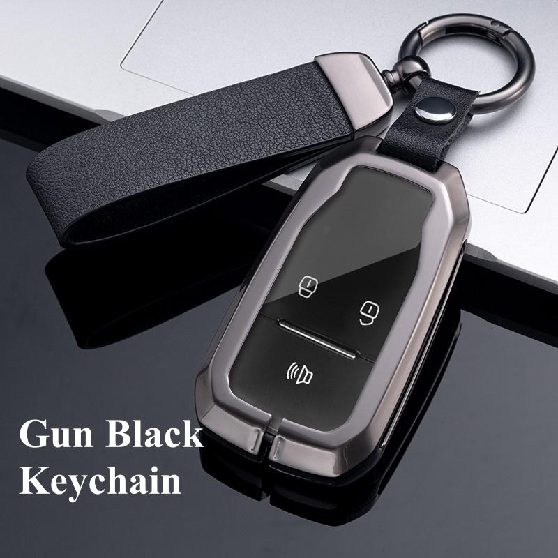 

Чохол для автомобільних ключів для Jianghuai T50 S2 S3 S4 S5 S7 для JAC JIAYUE J7 A5 X4 X7 IC5 IEV7S T8 Refine M6 E20x E40x Аксесуари для тримача з цинкового сплаву A Style чорний