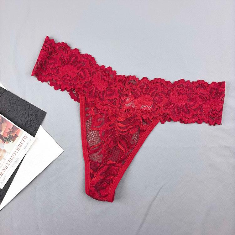 Ladies Summer Sexy Lace Comfortable Breathable Triangle Panties