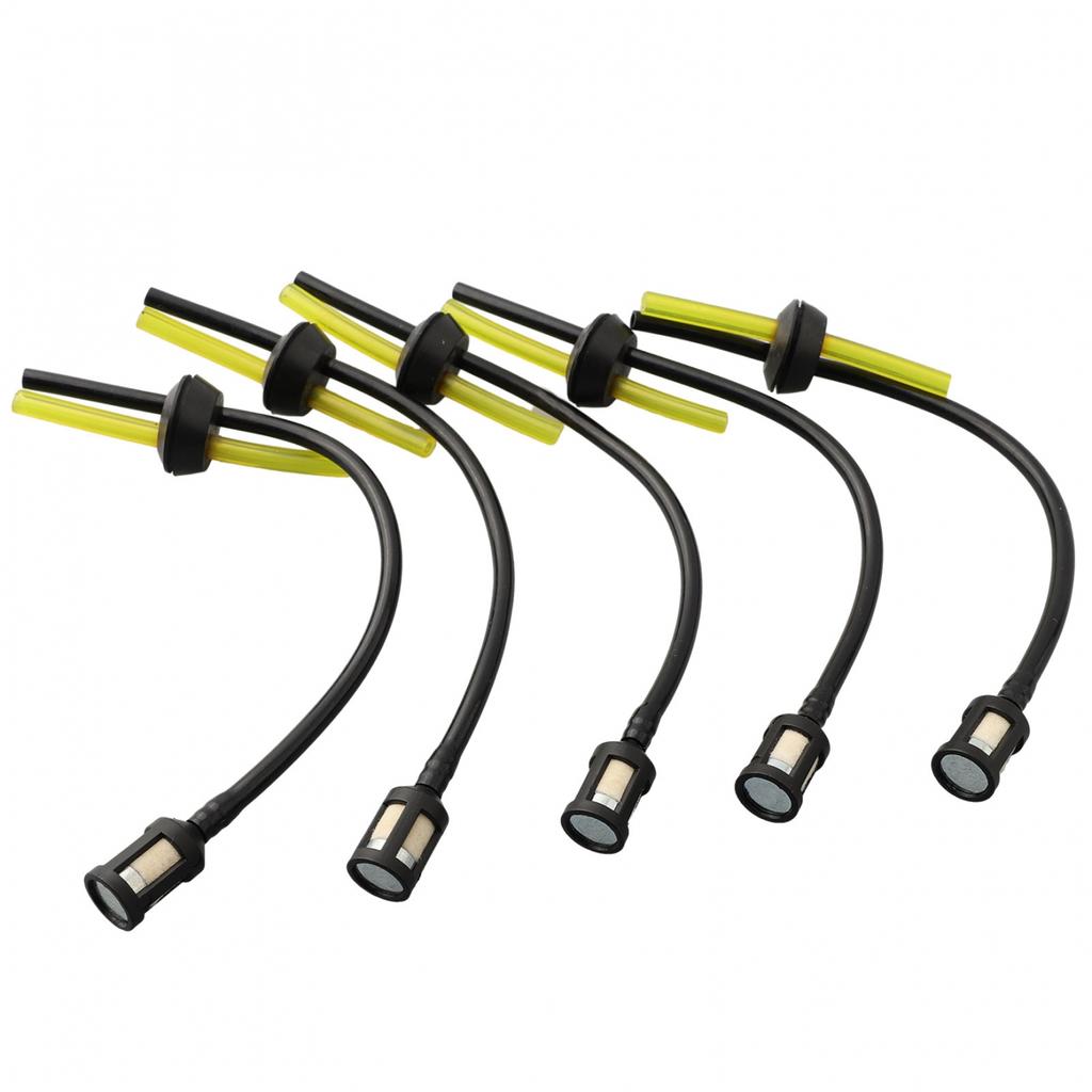 5Sets Fuel Filter Pipes Fuel Hose Seal Hedge Trimmer Garden High Quality