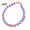 Female Bracelet Beaded Jewelry for Women, Acrylic Big Beads Choker Necklace, Round Stretch Bracelet, Summer Retro Accessory Necklace