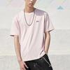 Li Ning Sports Fashion Series Casual Short Sleeve T-Shirt Men Tops Light-Water-Pink AHSR635-5