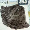 2026 Hot Selling Women's Shawl Coat: Mid-Length Double-Sided Woven Cardigan with Real Rabbit Fur