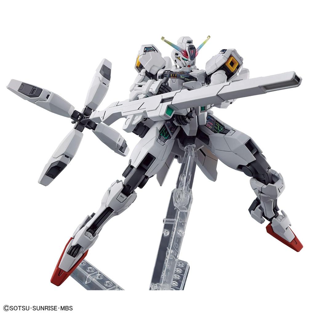 BANDAI SPIRITS Mobile Suit Witch of Mercury HG Gundam Caliburn Skala Model Plastikowy Gundam 1/144 Wstępnie Pomalowany