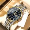 Luxury Business Men Wristwatch Waterproof Luminous Date Military Man Watch Stainless Steel Fashion Men's Quartz Watches