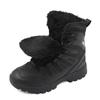 Winter Outdoor Cold-resistant and Warm Snow Boots High Boots Black Waterproof High-top Cotton Shoes