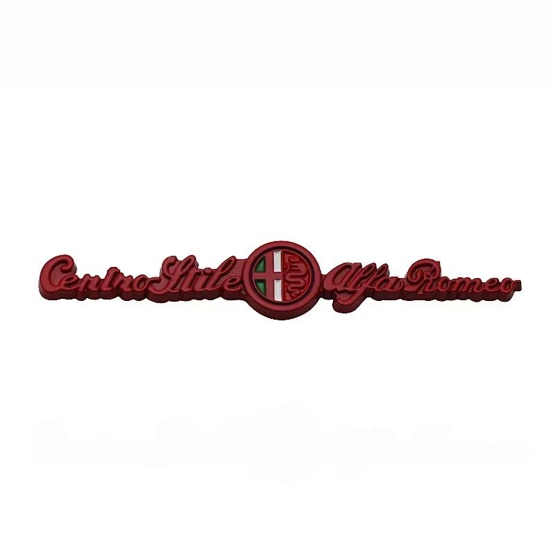 Metal Car Styling Rear Trunk Badge for Alfa Romeo 147 155 156 159 Mito Giulia GT Giulietta Auto Body Sticker Emblem Accessories zq1
