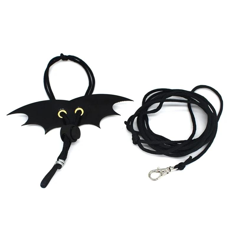 

1/3pcs Lizard Hamster Traction Rope Split Strap Four Legged Pet Reptile Outward Traction Rope Slippery Mouse Artifact 1pc чёрный