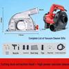 Industrial Angle Grinder Dust Collection Cover for 100/125 Polisher - Dustproof & Vacuum Compatible