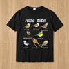 Fashion New Nice Tits Funny Bird Watching Funny Tit Birds Birdwatcher T-Shirt Cotton Tops T Shirt Design Special Street T Shirts