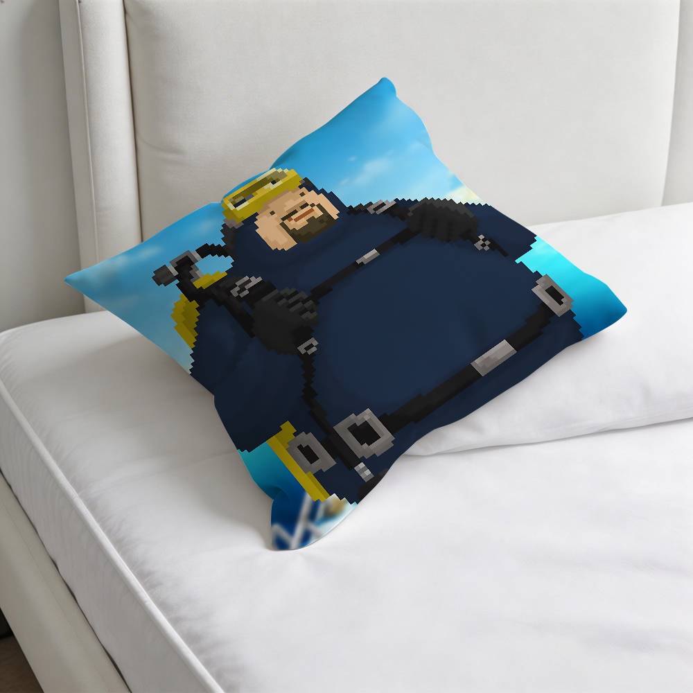 Game DAVE THE DIVER Square Pillow Cover Decorative Throw Pillow Case for Sofa Couch Bed Home Car Living Room Decoration