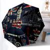 1 stuks Londen Iconen Automatische Vouwparaplu Duurzaam IJzeren Frame, Alle Seizoenen Huis Reizen Buiten Multifunctionele Paraplu yy251115199