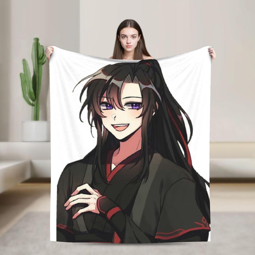 the Untamed Blanket Cute Rabbits Flannel Funny Soft Throw Blanket for Chair Covering Sofa Spring/Autumn