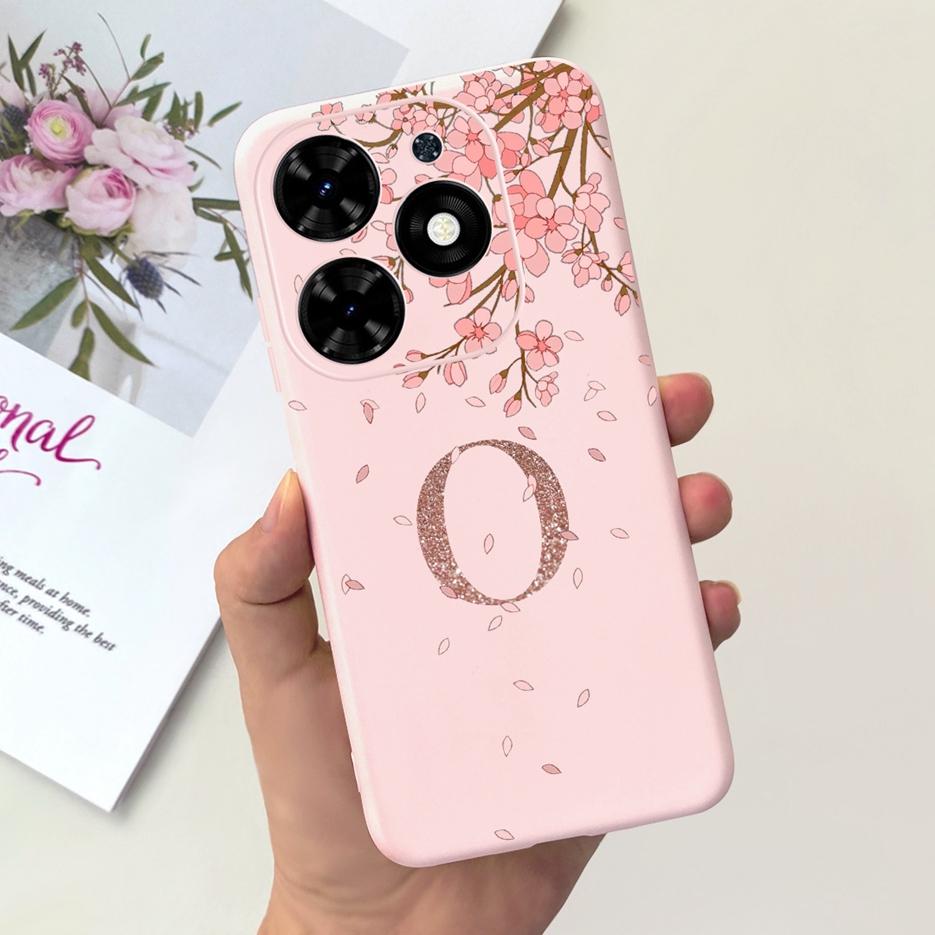 For Infinix Hot 40 Case Infinix Hot 40i Cute Crown Letters Back Cover Phone Case For Infinix Hot 40 Pro Hot40 Hot40i Soft Fundas