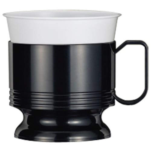 Nippon Dixie Insert Cup Holder, F-Type, Black, 5-Piece Set, Made In Japan, Commercial Use