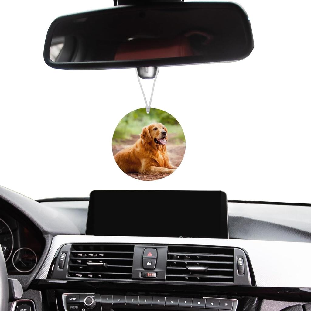 50 Pcs Sublimation Air Fresheners Blanks Sublimation Blanks Products DIY Air Freshener For Car And Home Hanging Decoration Sublimation Car Freshener