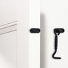 Strong Steel Hook with Screws Corrosion Proof Finish Metal Hanging Hook set for Humid Environment Farm Shed Storage