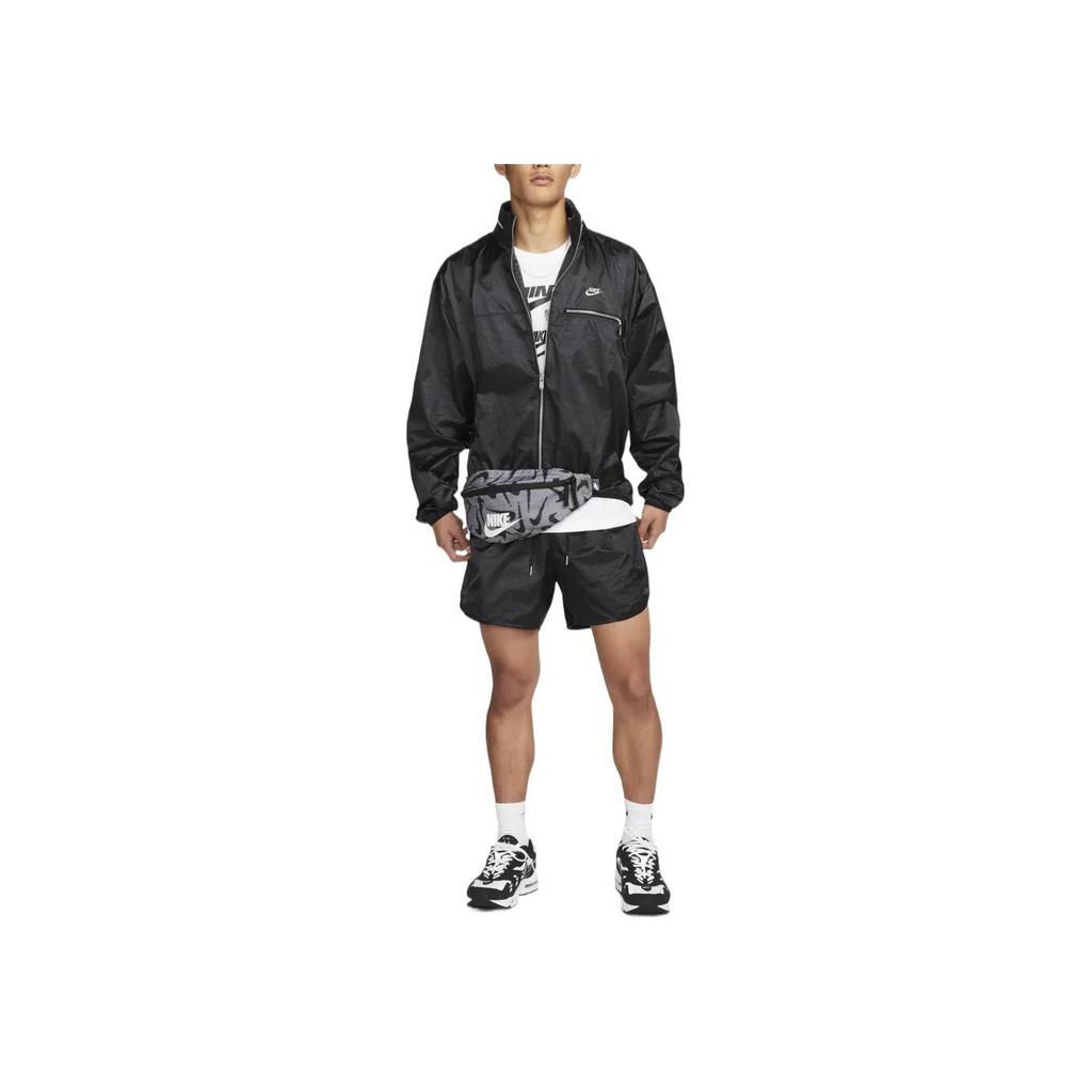 Nike Solid Color Casual Drawstring Athletic Shorts Men Bottoms Black DQ4245-010