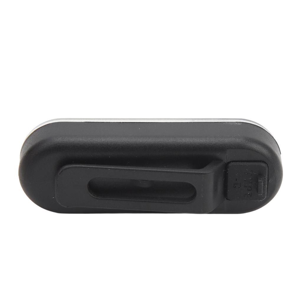 Clip On Flashlight Running Light Waterproof Safety Lights USB Rechargeable Warning Light COB 5 Gear Lights for Camping Hiking