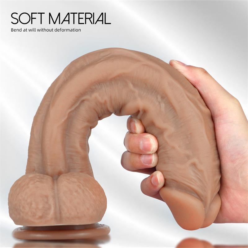 32 cm Ultra-lange Ultra-grobe Flüssigkeit Silikon Simulation Großen Penis Anal Plug Erwachsene Liefert Manuelle Masturbation Gerät