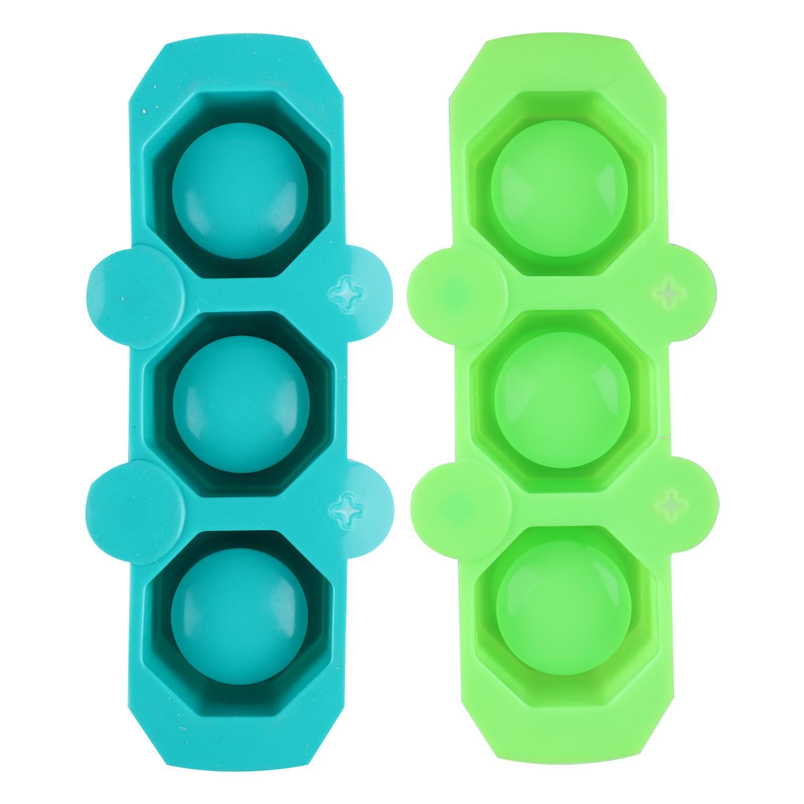 

5-упаковка мини-восьмиугольных силиконовых форм для цветочных горшков - небольшая форма для цветочного горшка Concr армия зеленый